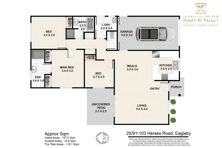 Floorplan of Homely house listing, 25/91-103 Herses Rd, Eagleby QLD 4207