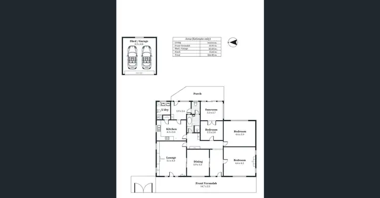 Floorplan of Homely house listing, 344 Portrush Rd, Tusmore SA 5065