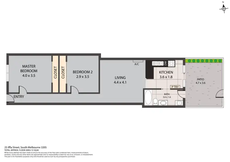 Floorplan of Homely house listing, 25 Iffla St, South Melbourne VIC 3205
