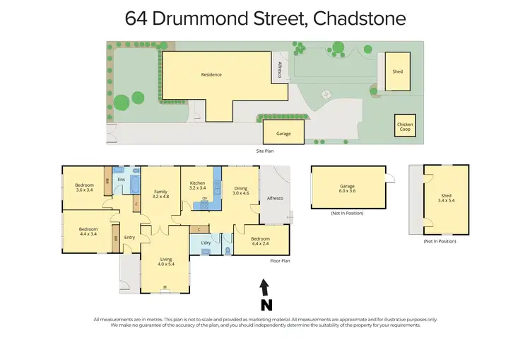 Floorplan of Homely house listing, 64 Drummond St, Chadstone VIC 3148
