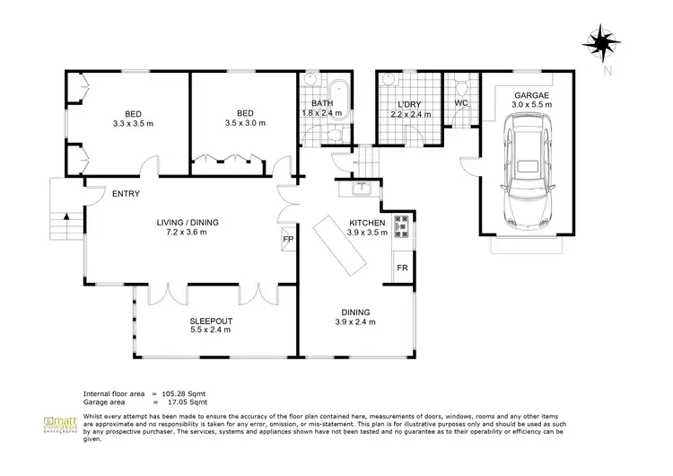 Floorplan of Homely house listing, 1A Ascot St, Newtown QLD 4350