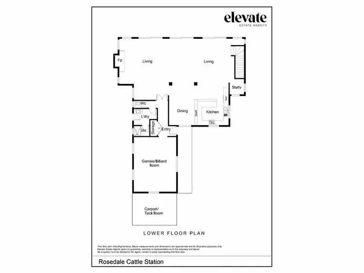 Floorplan of Homely rural property listing, 439 Cattle Station Rd, Rosedale QLD 4674