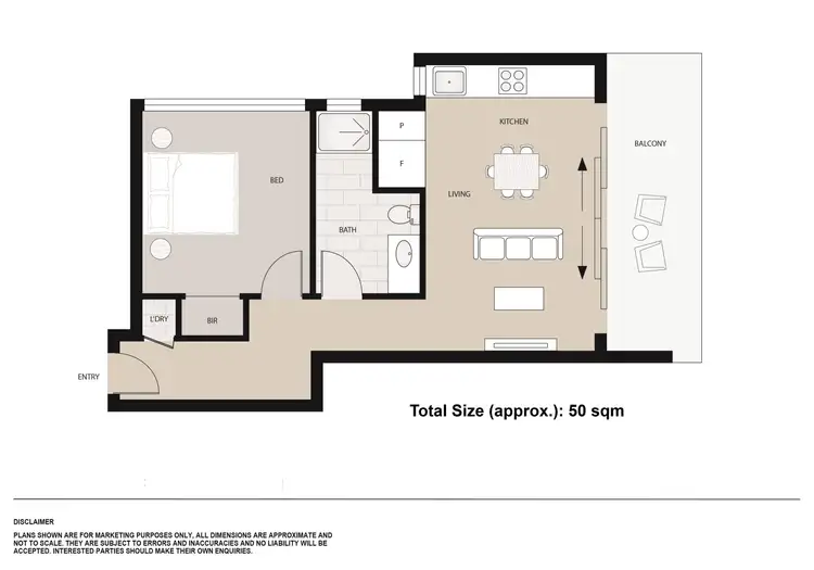 Floorplan of Homely apartment listing, 1503/33 Coventry St, Southbank VIC 3006