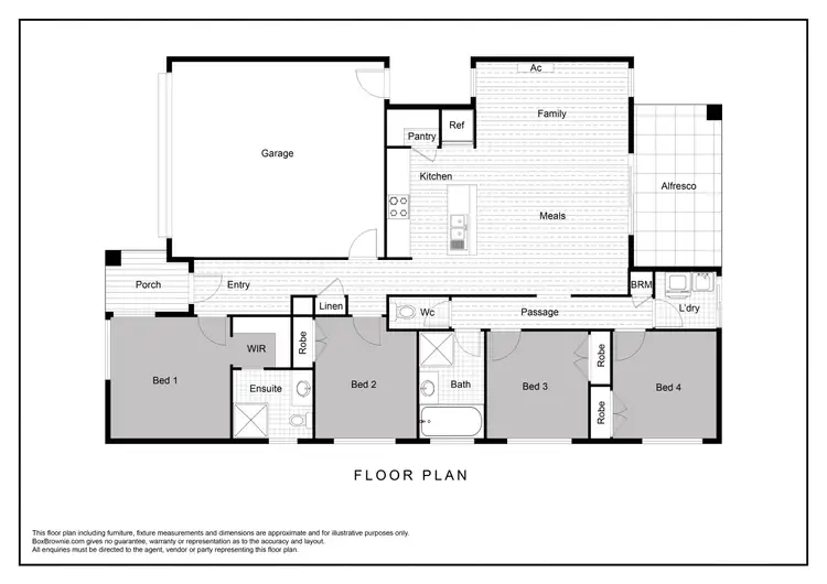 Floorplan of Homely house listing, 17 Diddley Cl, Cranbourne East VIC 3977