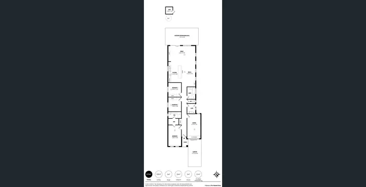 Floorplan of Homely house listing, 47A Limbert Ave, Seacombe Gardens SA 5047