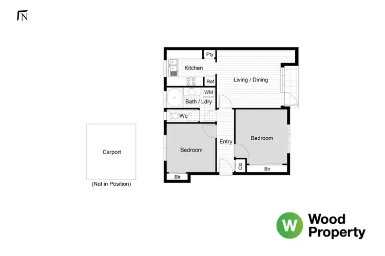 Floorplan of Homely apartment listing, 2/3 Browning St, Elwood VIC 3184