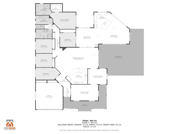Floorplan of Homely house listing, 4-6 Fairway Crescent, Stanthorpe QLD 4380