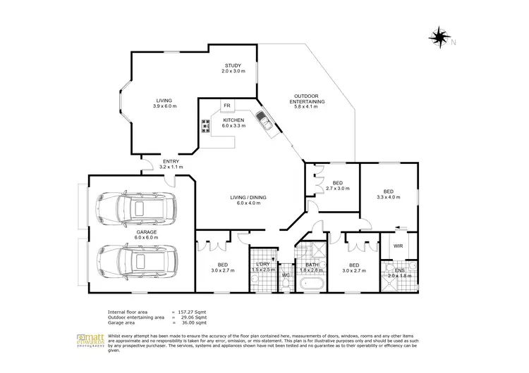 Floorplan of Homely house listing, 6 Cecilia St, Kearneys Spring QLD 4350