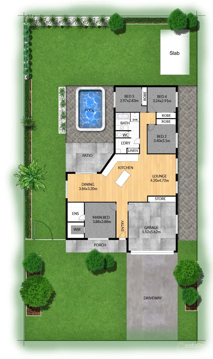 Floorplan of Homely house listing, 15 Northshore Cct, Idalia QLD 4811