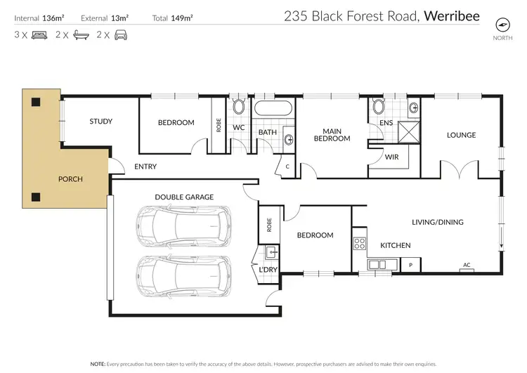 Floorplan of Homely house listing, 235 Black Forest Road, Werribee VIC 3030