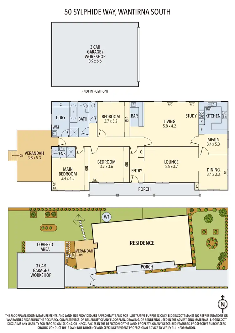 Floorplan of Homely house listing, 50 Sylphide Way, Wantirna South VIC 3152