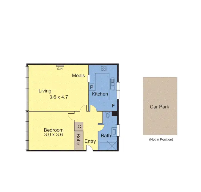 Floorplan of Homely apartment listing, 9/670 Malvern Rd, Prahran VIC 3181