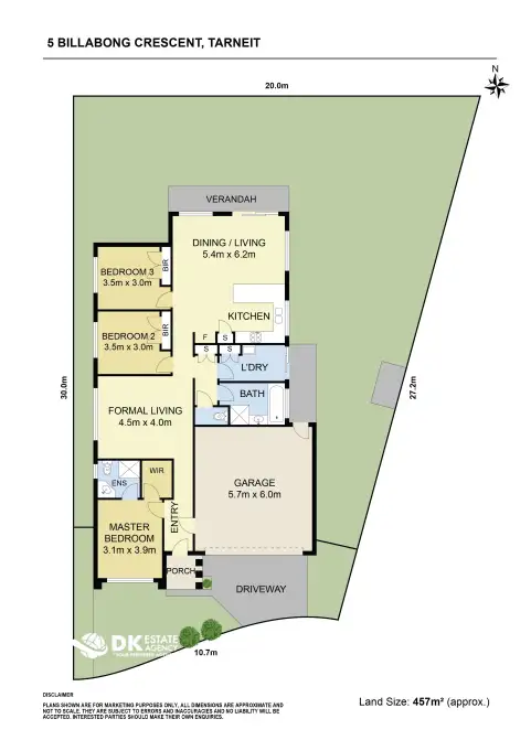 Floorplan of Homely house listing, 5 Billabong Cres, Tarneit VIC 3029