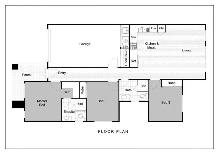 Floorplan of Homely house listing, 26 Levittown Rise, Werribee VIC 3030