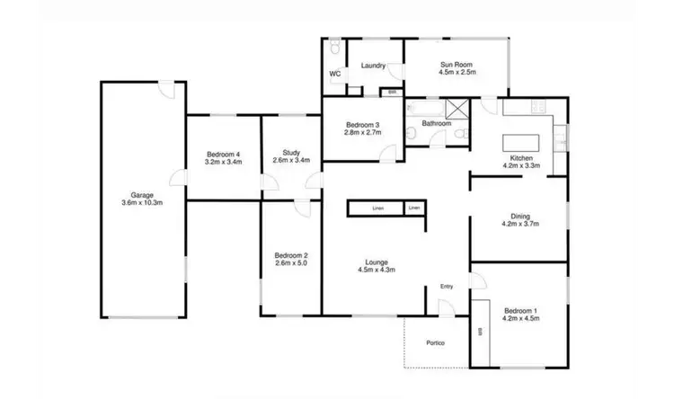 Floorplan of Homely house listing, 22 Canavan Rd, Mount Gambier SA 5290