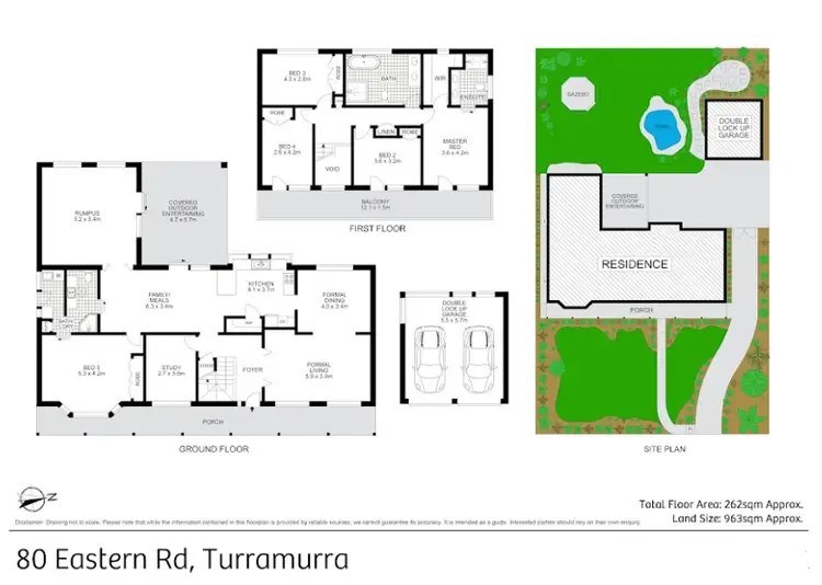 Floorplan of Homely house listing, 80 Eastern Rd, Turramurra NSW 2074