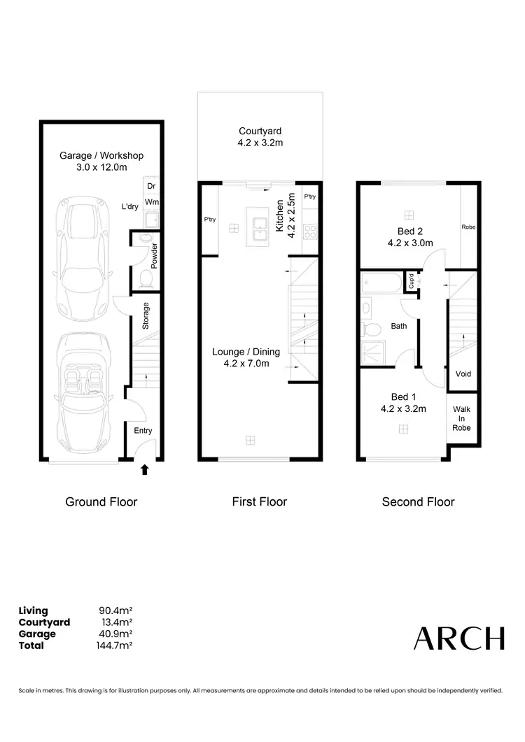 Floorplan of Homely house listing, 24 Trainer St, St Clair SA 5011