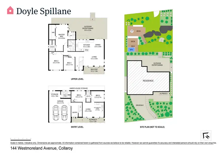 Floorplan of Homely house listing, 44 Westmoreland Avenue, Collaroy NSW 2097