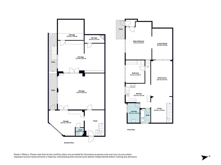 Floorplan of Homely house listing, 48A Smith Street, Collingwood VIC 3066