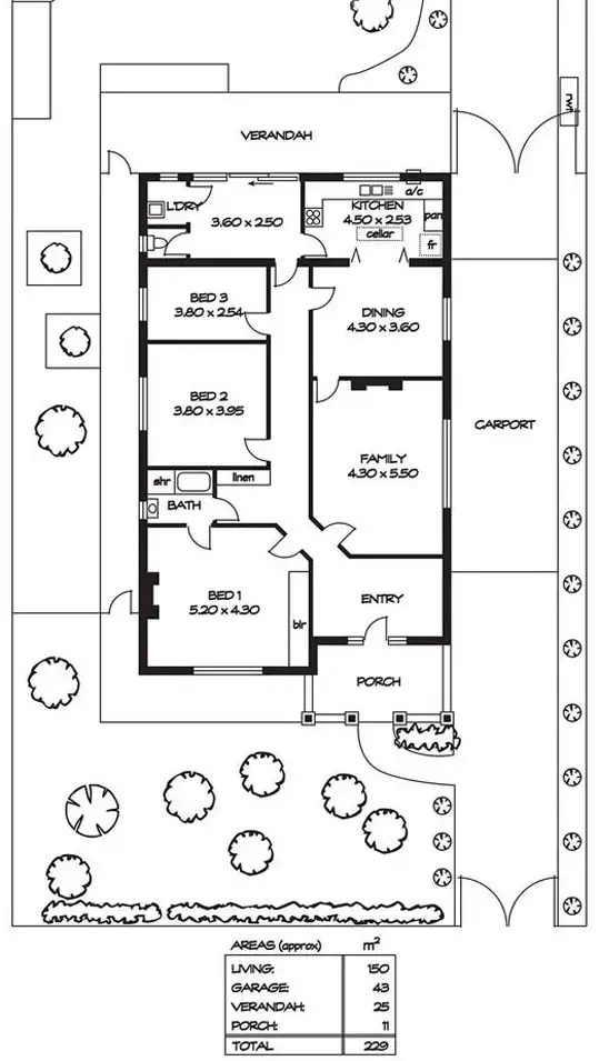 Floorplan of Homely house listing, 173 First Ave, Royston Park SA 5070