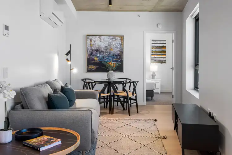 Floorplan of Homely apartment listing, 3202/43 Hancock St, Southbank VIC 3006