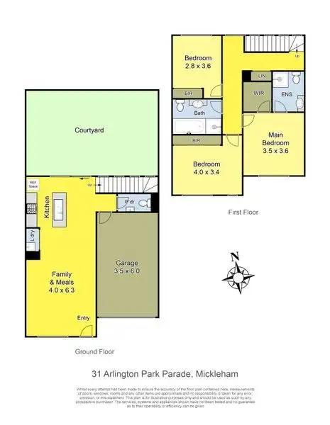 Floorplan of Homely house listing, 31 Arlington Pk Parade, Mickleham VIC 3064