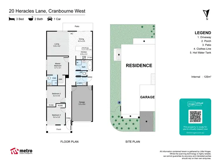 Floorplan of Homely house listing, 20 Heracles Lane, Cranbourne West VIC 3977