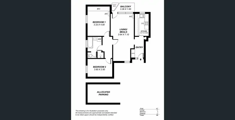 Floorplan of Homely house listing, 37/103 Strangways Ter, North Adelaide SA 5006