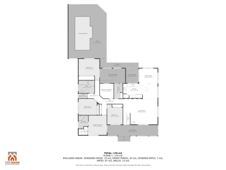 Floorplan of Homely house listing, 8 Rose Street, Stanthorpe QLD 4380
