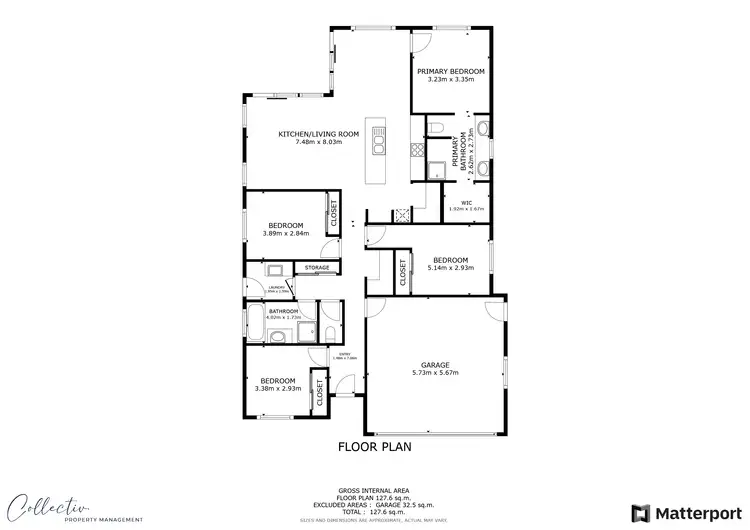 Floorplan of Homely house listing, 1 Dallas St, Cotswold Hills QLD 4350