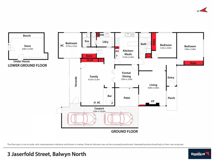 Floorplan of Homely house listing, 3 Jaserfold St, Balwyn North VIC 3104