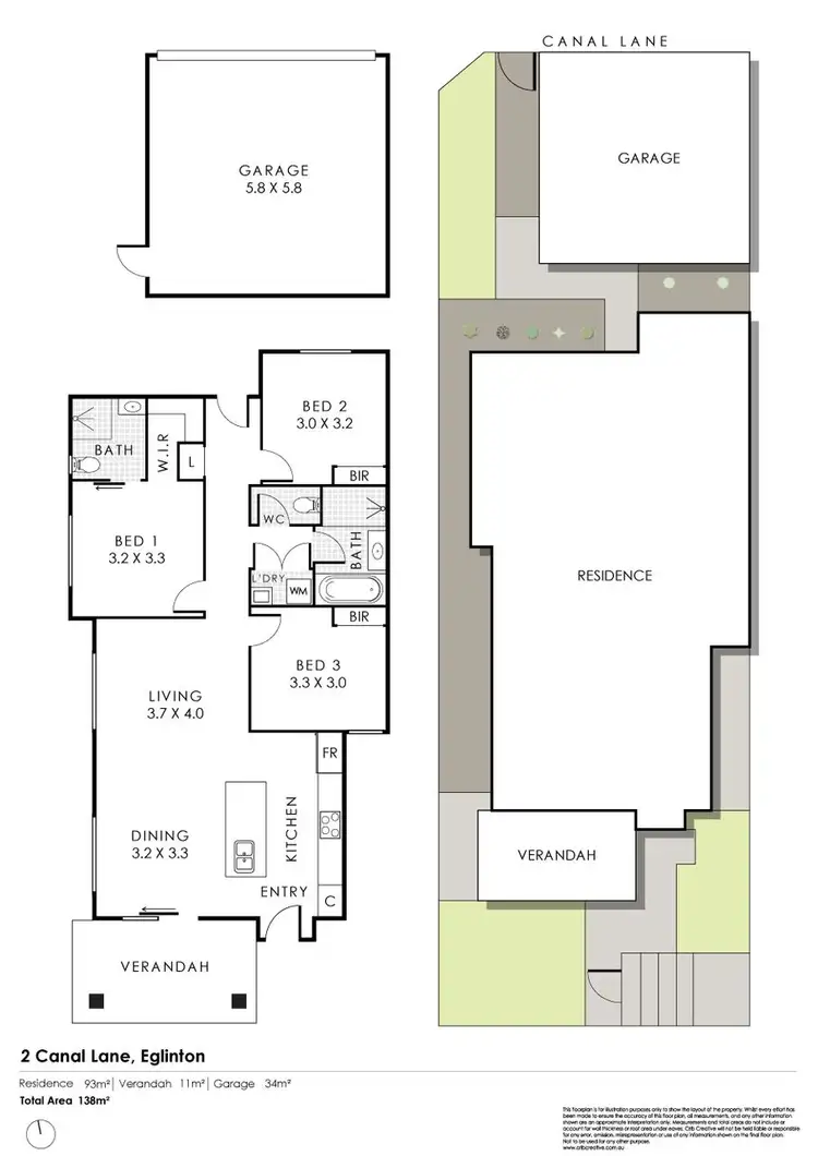 Floorplan of Homely house listing, 2 Canal La, Eglinton WA 6034