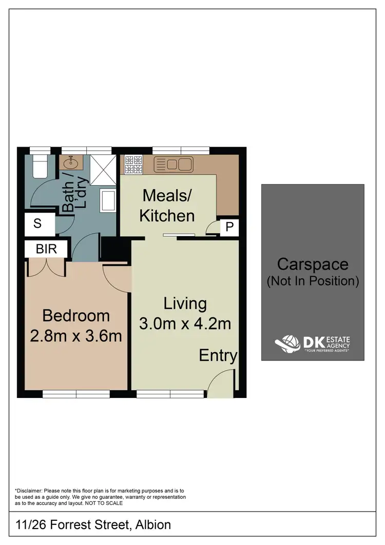 Floorplan of Homely flat listing, 11/26 Forrest Street, Albion VIC 3020