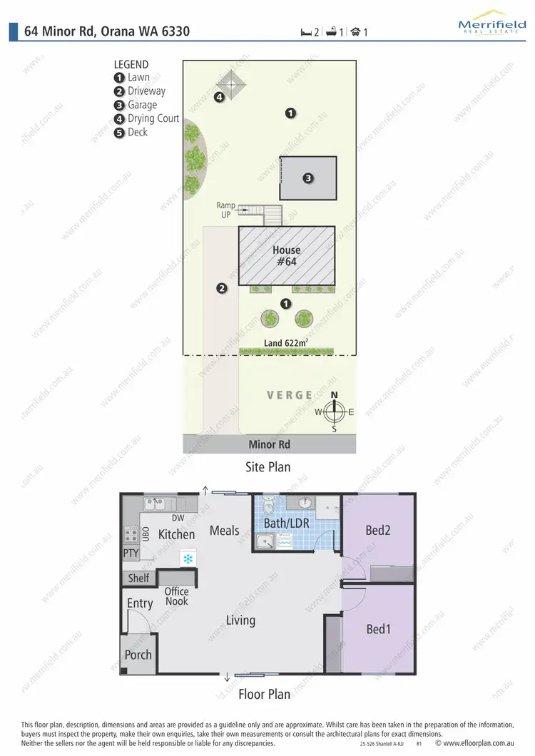Floorplan of Homely house listing, 64 Minor Road, Orana WA 6330
