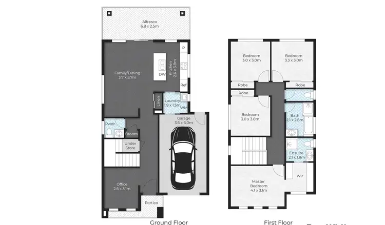 Floorplan of Homely house listing, 20 Veridian Rd, Greenbank QLD 4124