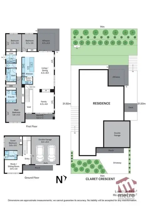 Floorplan of Homely house listing, 21 Claret Cres, Doncaster VIC 3108