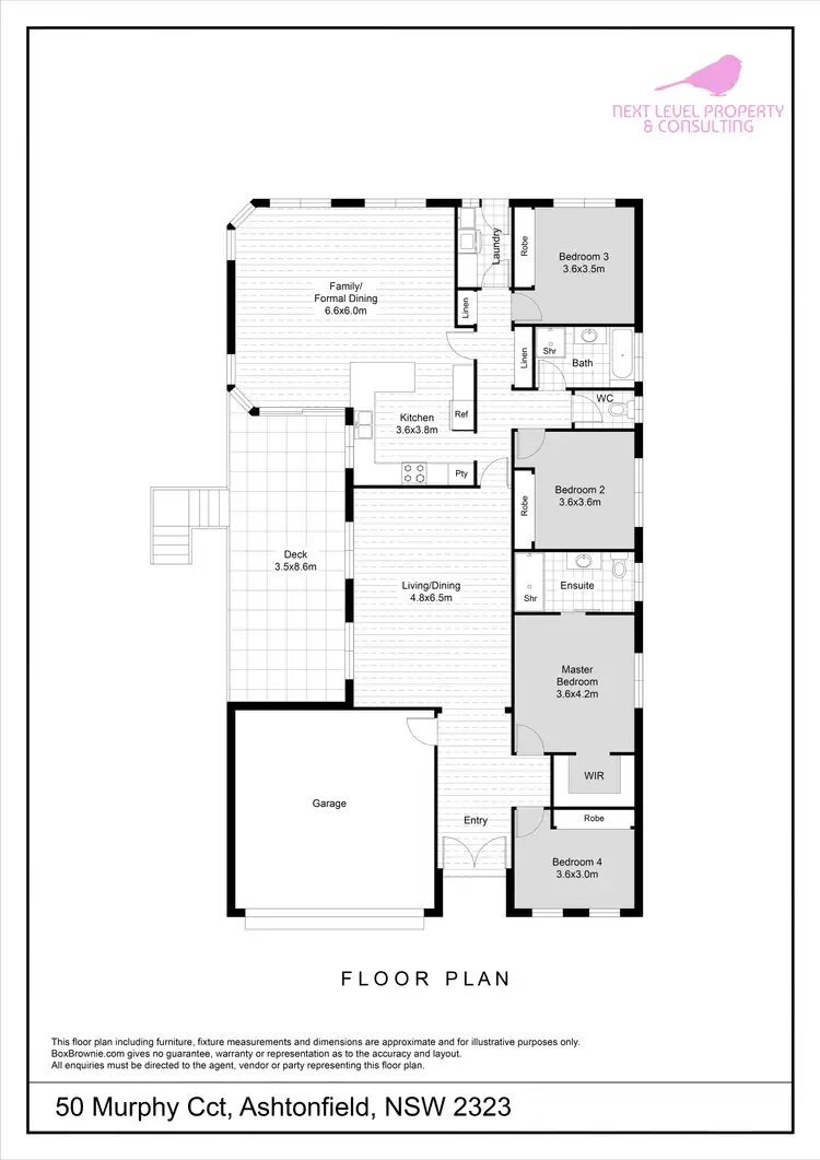 Floorplan of Homely house listing, 50 Murphy Cct, Ashtonfield NSW 2323