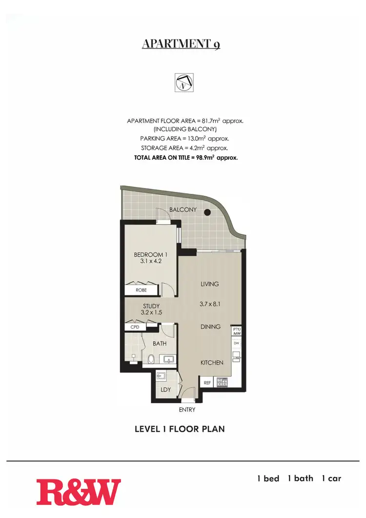 Floorplan of Homely apartment listing, 9/86 Spit Rd, Mosman NSW 2088