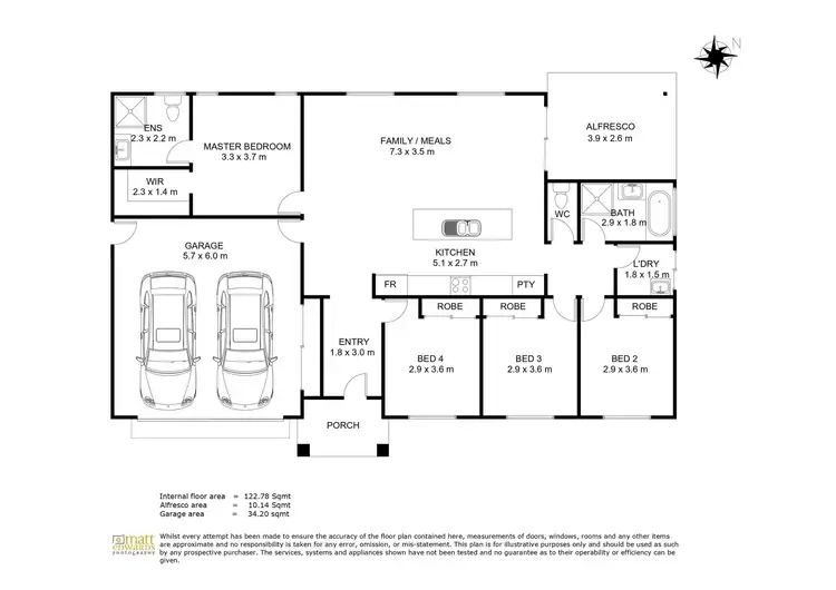 Floorplan of Homely house listing, 65 Portobello Rd, Helidon Spa QLD 4344
