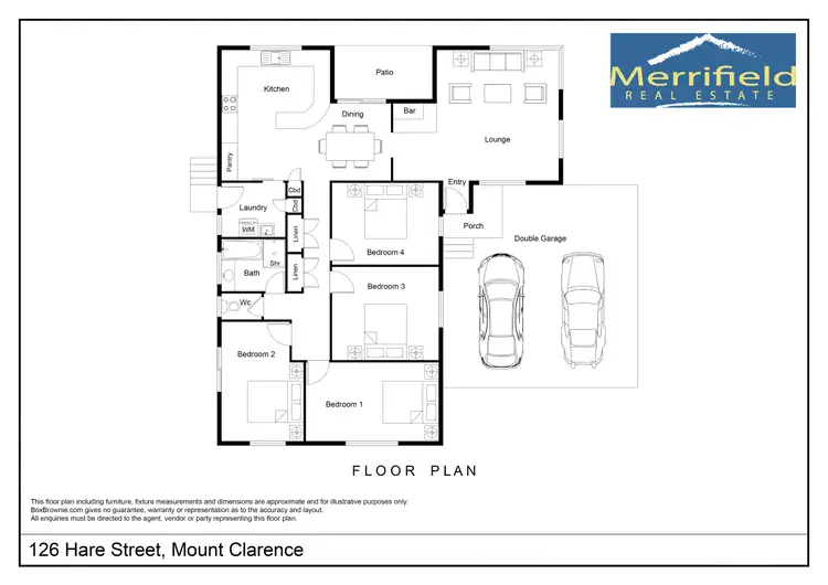 Floorplan of Homely house listing, 126 Hare Street, Mount Clarence WA 6330