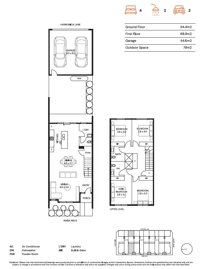 Floorplan of Homely house listing, 5 Rakia Walk, Fraser Rise VIC 3336