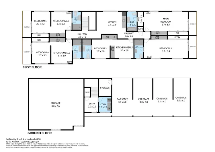 Floorplan of Homely studio listing, 1/64 Beatty Rd, Archerfield QLD 4108