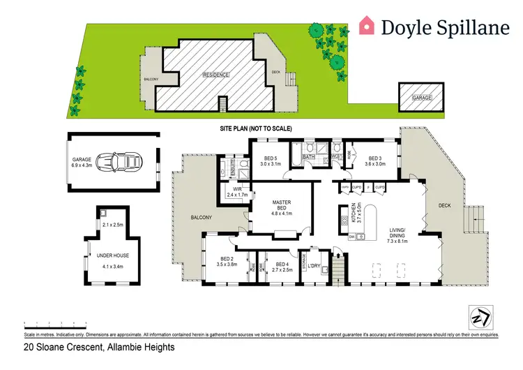 Floorplan of Homely house listing, 20 Sloane Crescent, Allambie Heights NSW 2100