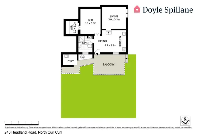 Floorplan of Homely house listing, 240a Headland Road, North Curl Curl NSW 2099