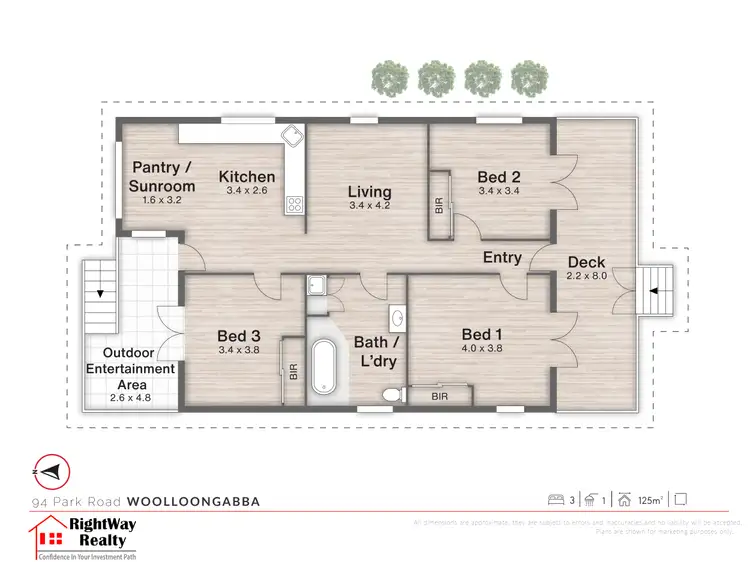 Floorplan of Homely house listing, 94 Park Rd, Woolloongabba QLD 4102