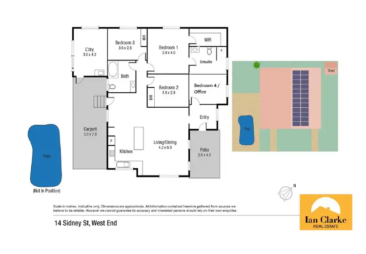 Floorplan of Homely house listing, 14 Sidney St, West End QLD 4810