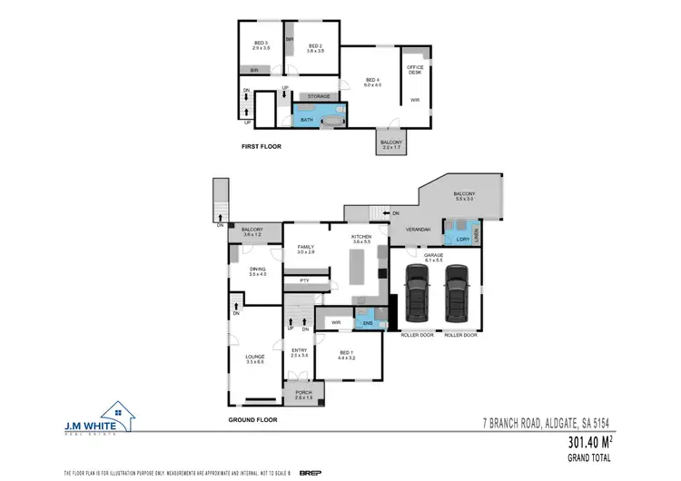 Floorplan of Homely house listing, 7 Branch Rd, Aldgate SA 5154