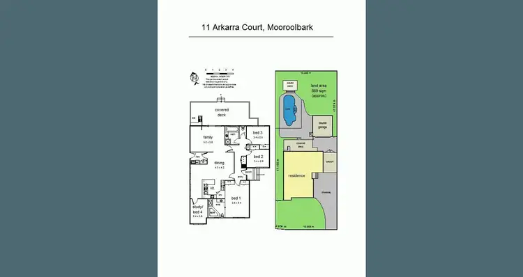 Floorplan of Homely house listing, 11 Arkarra Court, Mooroolbark VIC 3138