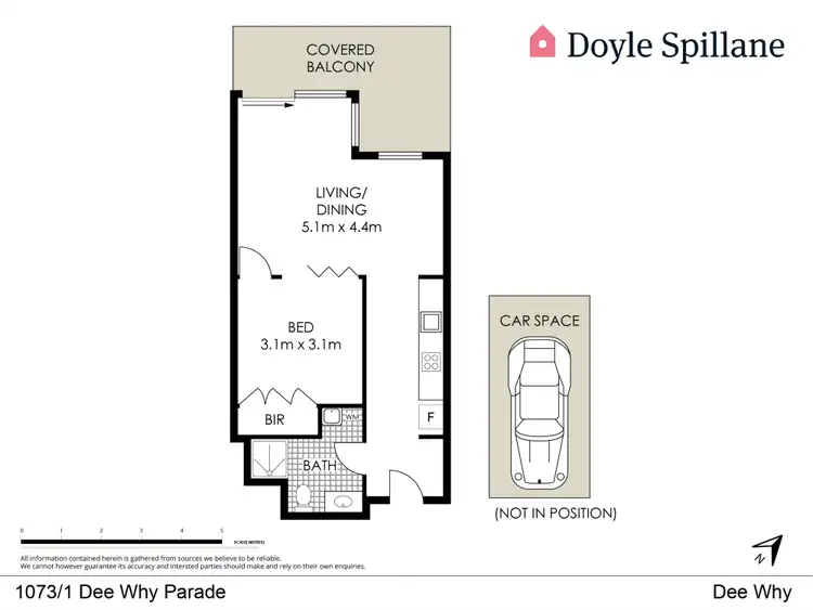 Floorplan of Homely apartment listing, 1073/1 Dee Why Parade, Dee Why NSW 2099