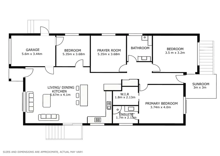 Floorplan of Homely house listing, 9 Elpida St, Risdon Vale TAS 7016